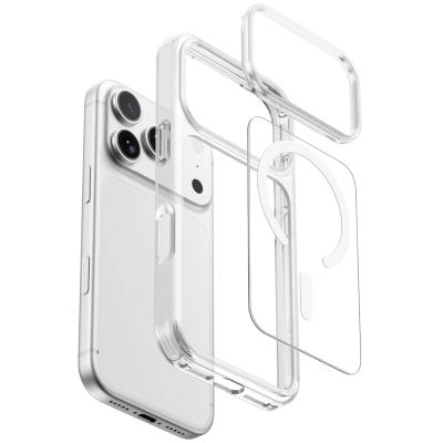 9. Etui AMAZINGTHING Minimal Mag Drop Proof Case 3 Lens na iPhone 18 Pro Max z mocowaniem na smycz kompatybilne z MagSafe - przezroczyste