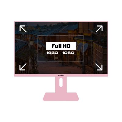 9. Monitor JAPANNEXT 60,5cm JN-I238FHD120F-HSP-PK 16:9 HDMI różowy FHD