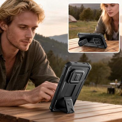 6. Etui Tech-Protect Kevlar Cam+ 2-set na Xiaomi Redmi Note 15 Pro 5G - czarne