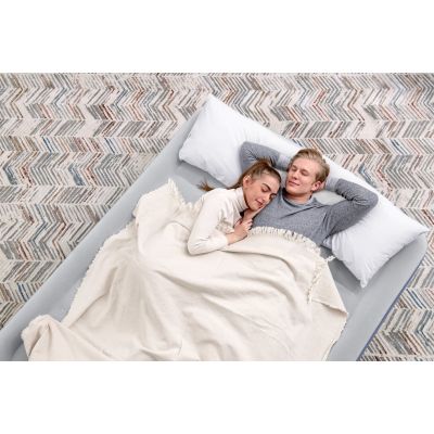 8. Bestway 6713I / 23 dmuchany materac Podwójny materac Szary Unisex