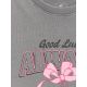 6. T-shirt boxy z nadrukiem dziewczęcy 4F 4FJRAW26TTSHF4239-22S