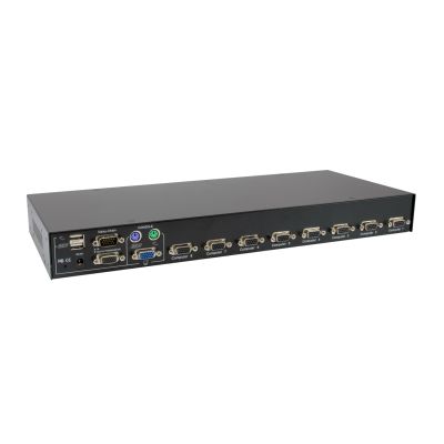 2. Przełącznik KVM-3208 poziomu pierwszego z 8 portami PS/2-USB VGA