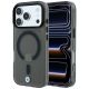 2. Etui BMW Sign Frosted IML & Metal Logo MagSafe na iPhone 17 Pro / 18 Pro - czarne
