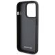 7. Etui Mercedes AMG Leather Debossed Lines  naiPhone 15 Pro Max - czarne