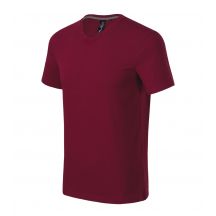 Koszulka Malfini Action V-neck M MLI-70086 garnet