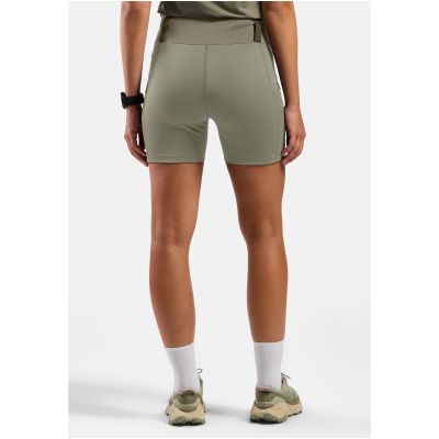 3. Spodenki damskie Odlo X-ALP TRAIL CARGO Tights short beżowe