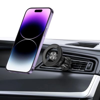 5. Uchwyt Tech-Protect N54 samochodowy na telefon z MagSafe na kratkę nawiewu - czarny