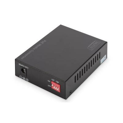 12. Konwerter mediów Gigabit PoE, RJ45 / SFP, PSE
