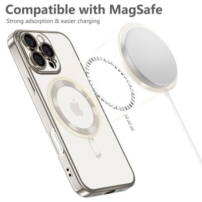 2. Etui Tech-Protect MagFlex MagSafe na Samsung Galaxy A56 5G - przezroczysto-zielone