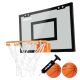 10. VIRTUFIT TABLICA DO KOSZYKÓWKI PRO MINI Z 2 PIŁKAMI I POMPKĄ - CZARNA