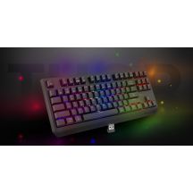 GENESIS Thor 230 TKL klawiatura Gaming USB + RF Wireless + Bluetooth QWERTY Szary