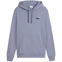 Bluza męska Puma ESS 2 Color Small No.1 Logo Hoodie szara 684719 65