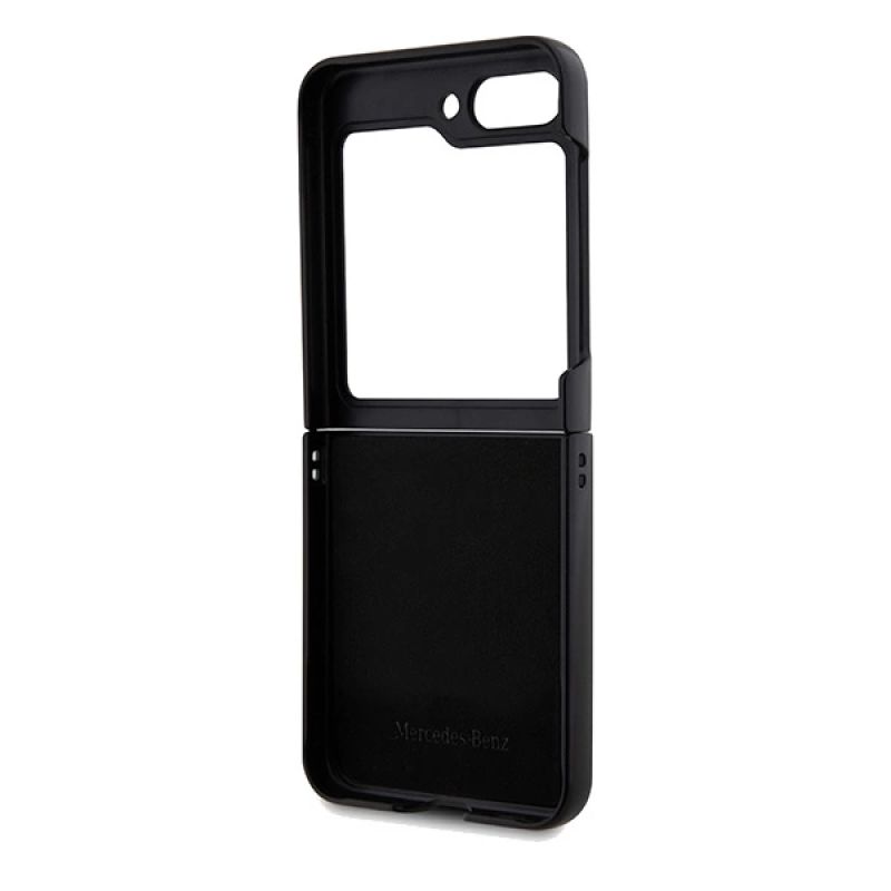7. Etui Mercedes Leather Urban na Samsung Galaxy Z Flip 5 - czarne