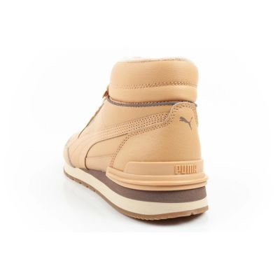 5. Puma ST Runner v4 Mid buty sportowe męskie sneakersy za kostkę brązowe