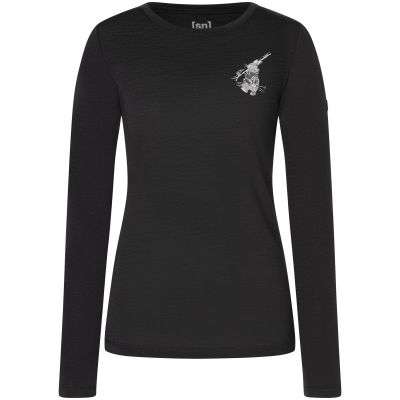 5. Longsleeve damski SUPER.NATURAL W LIL SKI BUNNY LS czarny
