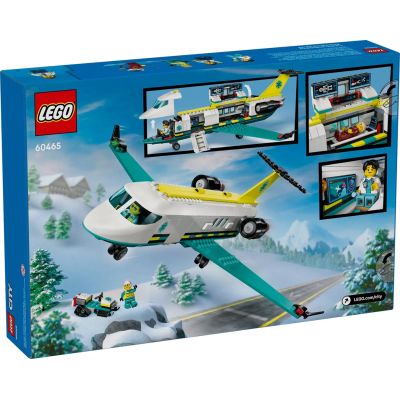 12. LEGO City 60465 Samolot pogotowia ratunkowego