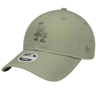 New Era LA Dodgers MLB Linen 9TWENTY Adjustable Cap 60856288 Zielone OSFM