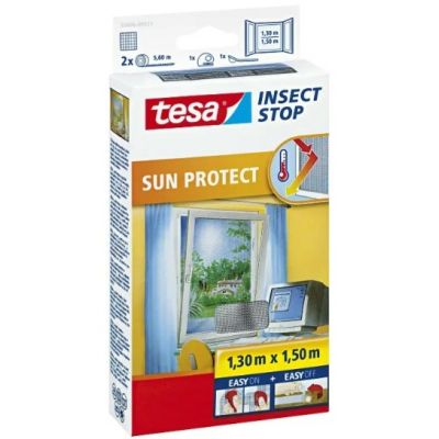 2. TESA Insect Stop moskitiera Okno Antracyt