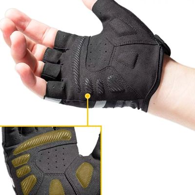 3. Rękawiczki rowerowe Rockbros S247 XL - czarne
