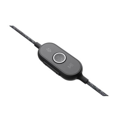 5. Zestaw słuchawkowy Logitech Zone Wired Earbuds USB Teams