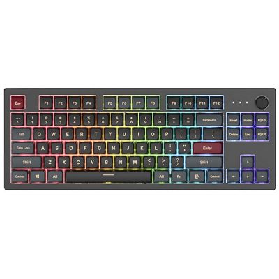 9. Klawiatura do gier Montech MKey TKL Darkness - GateronG Pro 2.0 Czerwona (US)