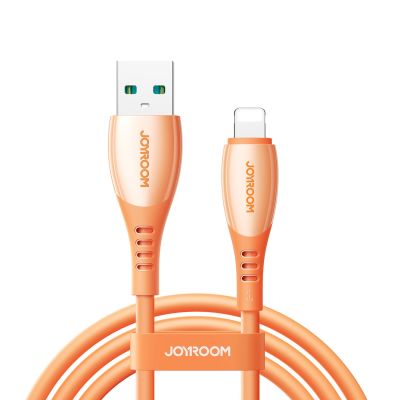 Kabel Joyroom S-A59 Vibrant Series 3A USB-A - Lightning 1,2m - pomarańczowy