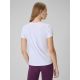 2. T-shirt slim gładki damski 4F 4FRAW25TTSHF3623-10S