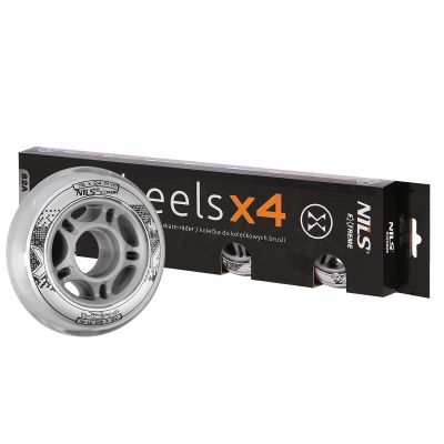 22. PU 76x24 82A PRZEZROCZYSTE KÓŁKA (4 szt.) NILS EXTREME