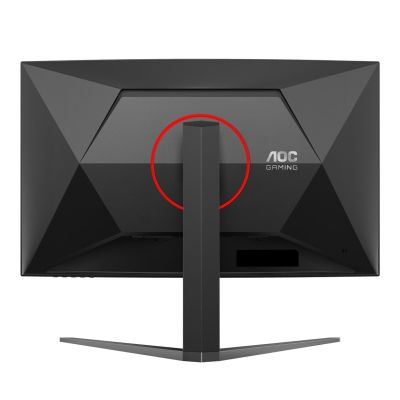 16. Monitor 31,5" AOC G4 C32G4Z 1920x1080px Full HD LCD Curved Czarny, Czerwony