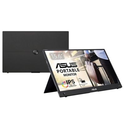 21. ASUS ZenScreen MB16AWP monitor komputerowy 39,6 cm (15.6") 1920 x 1080 px Full HD LED Czarny