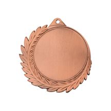 Medal brązowy ogólny z miejscem na emblemat 50 mm - medal stalowy