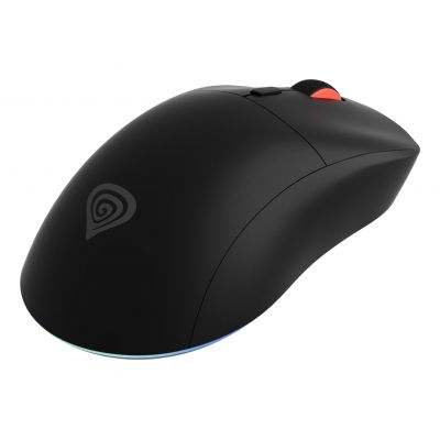 4. GENESIS Zircon XIII myszka Gaming Oburęczny RF Wireless + USB Type-C Optyczny 26000 DPI