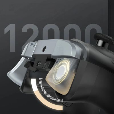 6. Kontroler do gier Machenike G5Pro Premium Edition bezprzewodowy ze stacją ładującą - czarno-złoty