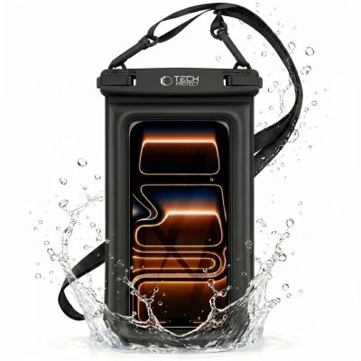 9. Etui Tech-Protect UWC7 wodoodporne 6.9" - czarne