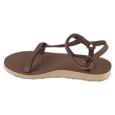 2. Teva W Original Universal Slim Leather Sandals 1151031-ACR Brązowe 36