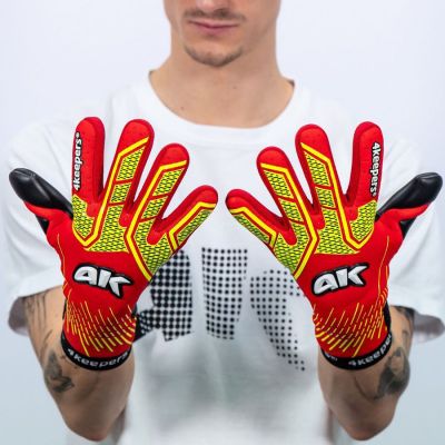 4. Rękawice bramkarskie 4keepers Neo Elegant Neo Lava NC Jr S982843