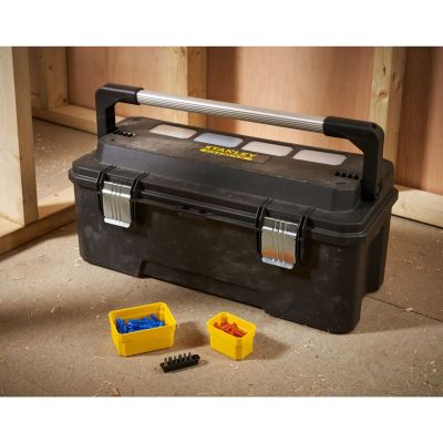 3. Stanley FMST1-75791 pudełko na narzędzia Przybornik Metal, Plastik Czarny