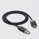 2. ALOGIC FUDPHD2-SGR adapter kablowy 2 m DisplayPort HDMI Czarny, Szary