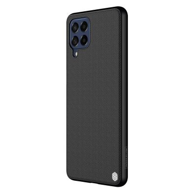 4. Nillkin Textured Case wytrzymałe wzmocnione etui z żelową ramką i nylonem na tyle Samsung Galaxy M53 5G czarny