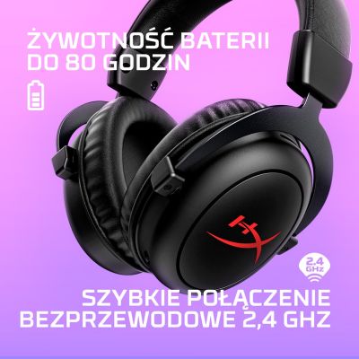 18. Bezprzewodowy zestaw słuchawkowy do gier Kingston HyperX Cloud II Core