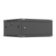 29. LANBERG SZAFA INSTALACYJNA RACK WISZĄCA 19" 4U 600X600 CZARNA DRZWI METALOWE (FLAT PACK)