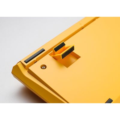 7. Ducky One 3 Yellow klawiatura Gaming USB Niemiecki Żółty