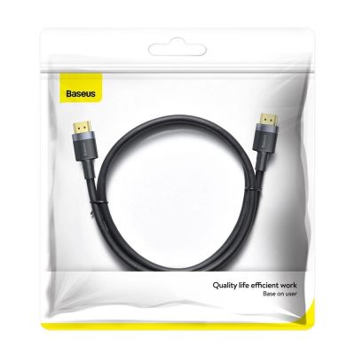 16. Kabel Baseus Cafule HDMI / HDMI 2.0 4K 60 Hz 3D 18 Gbps 2 m - czarny