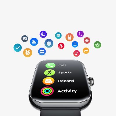 15. Smartwatch Joyroom Fit-Life JR-FT5 Plus z funkcją odbierania połączeń - czarny