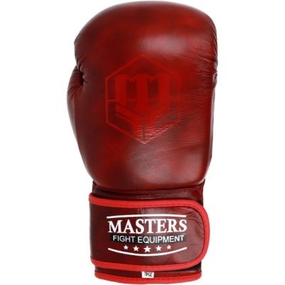 2. Rękawice bokserskie MASTERS BURGUND RUBY RBT-BR-LX 10 oz