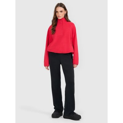 4. Spodnie dresowe z modalem damskie 4F 4FRAW25TTROF1710-20S