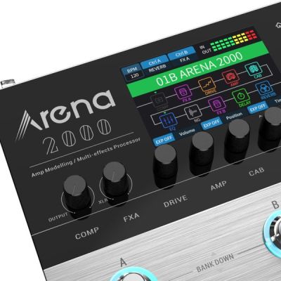 3. DONNER-ARENA-2000 - Multiefekt gitarowy