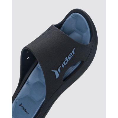 6. Rider buty klapki męskie sportowe Bay XIV Ad wygodne czarne laczki