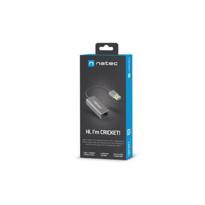 2. NATEC KARTA SIECIOWA CRICKET 1GB USB 3.0 1X RJ45 NA KABLU NNC-1924