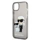 6. Etui Karl Lagerfeld Glitter Karl&Choupette na iPhone 14 Plus - czarne